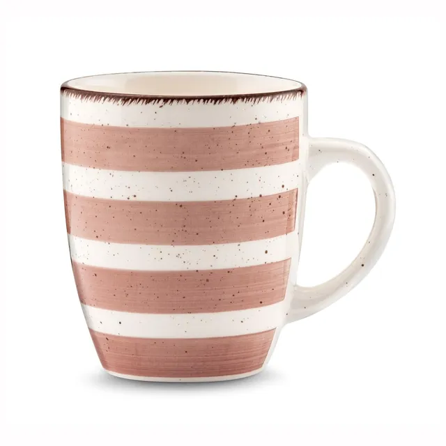 m-dard-de-noblat-rivage-corail-mugs-35-cl-lot-6-fa-ence image 1