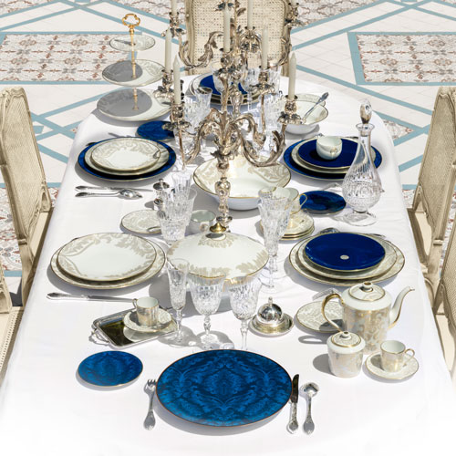 haviland-damass-ritz-paris-assiette-pr-sentation-blanc image 2