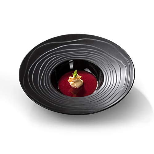 m-dard-de-noblat-escale-assiette-plate-gr-s-noir-27-5-cm-lot-6 image 7